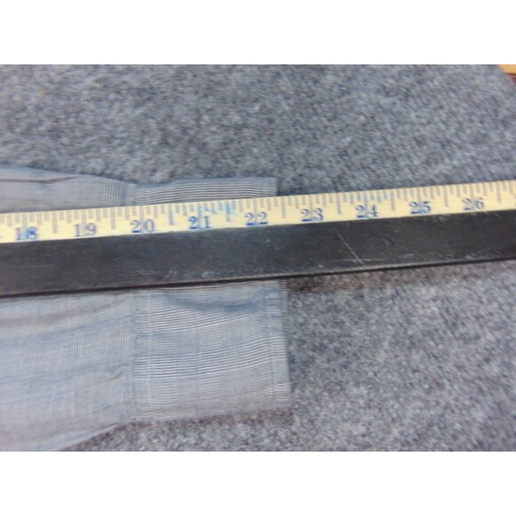 Polo Ralph Lauren Shirt Mens 16x32/33 Regent Classic Fit Gray Plaid - Picture 6 of 9